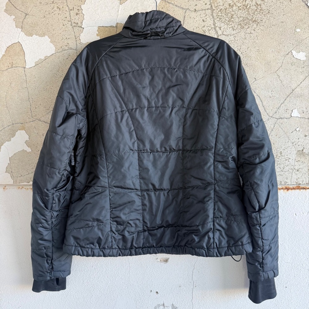 Columbia Jacket Black Quilted Puffer Full Zip Interchange Womens XL Outdoors - Picture 2 of 11